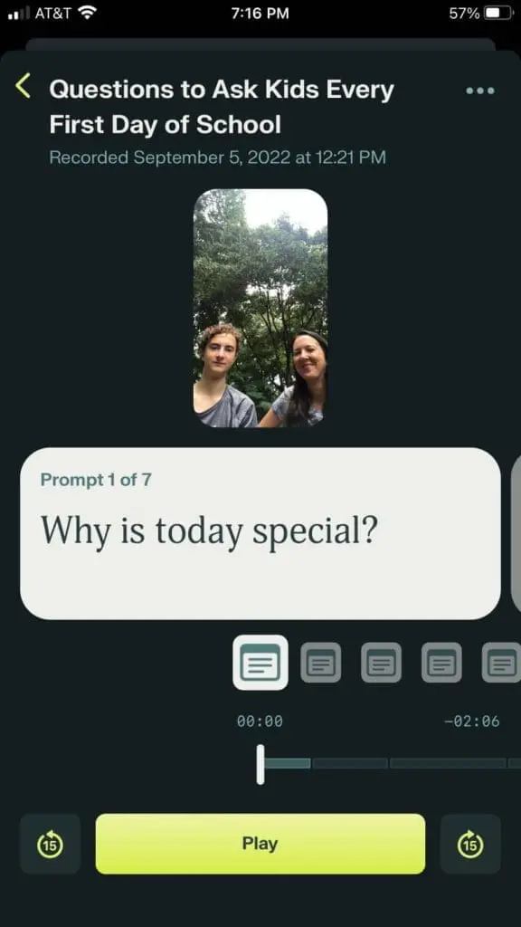 family conversation questions