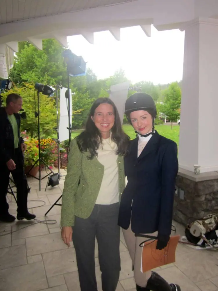 Kacey Rohl press junket for Flicka 3