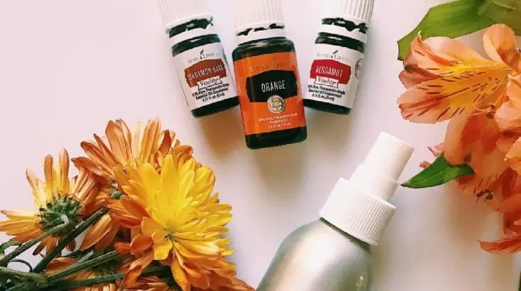 DIY essential oil room spray