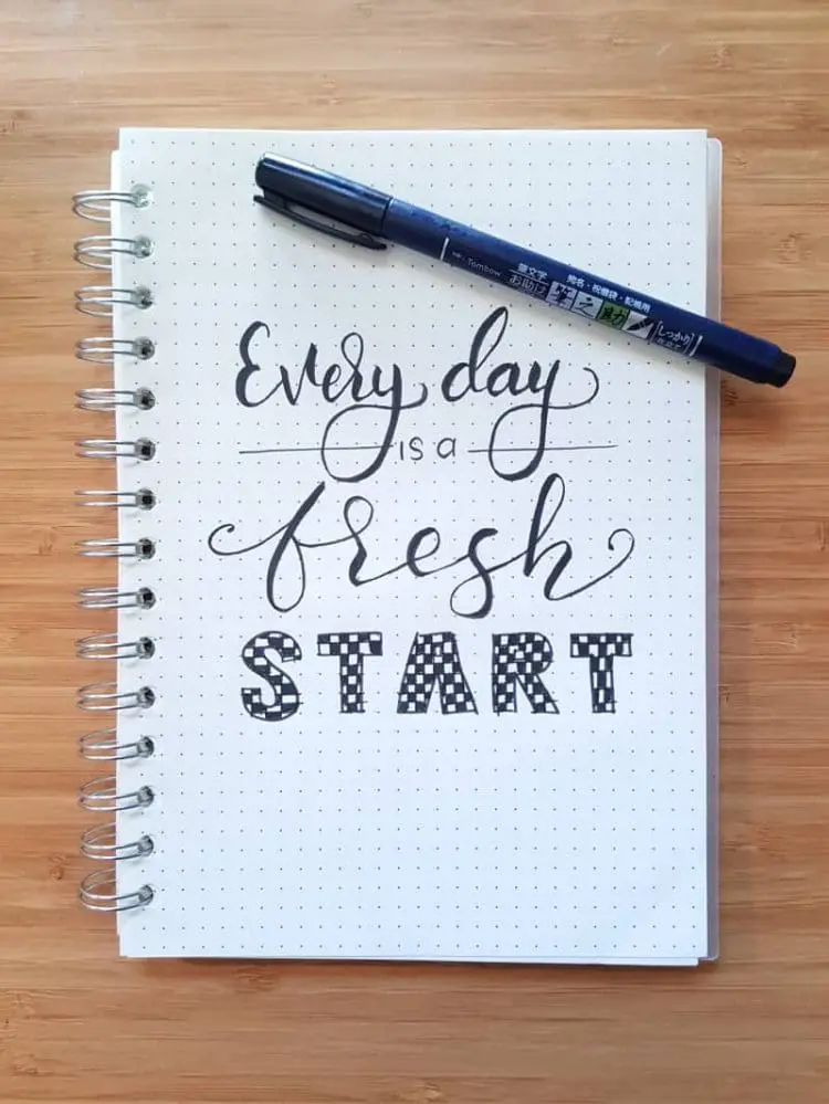 fresh start