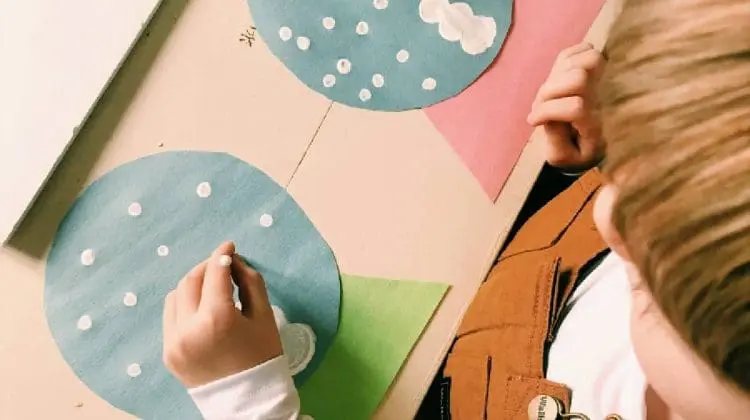 winter art for kids