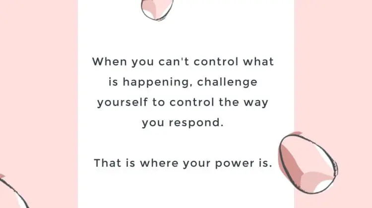 how you respond