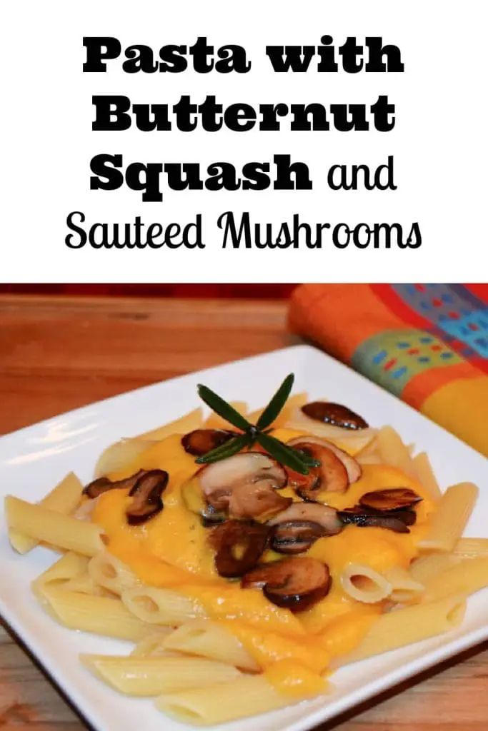 pasta with butternut squash