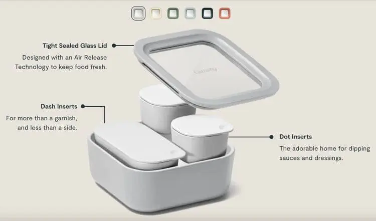 glass food containers