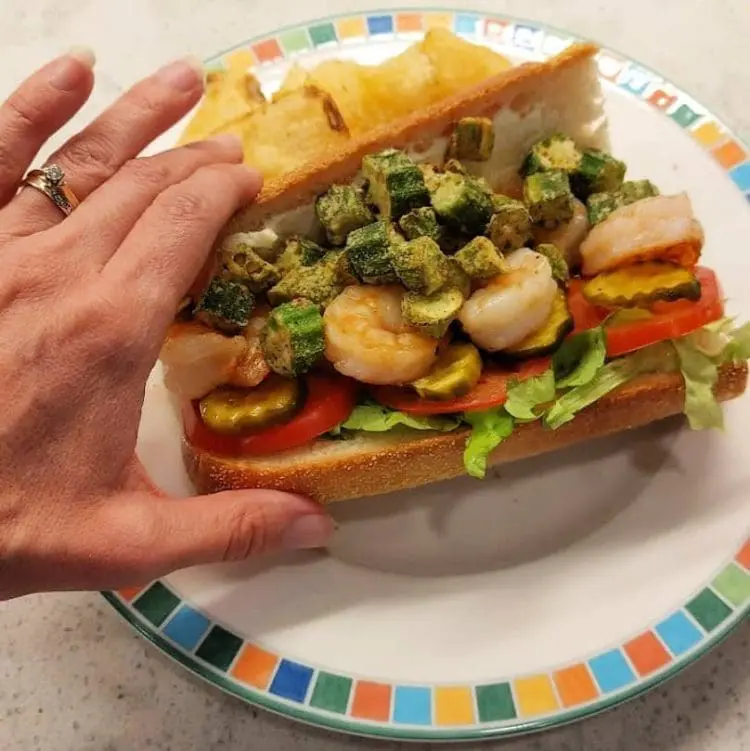 shrimp po boy