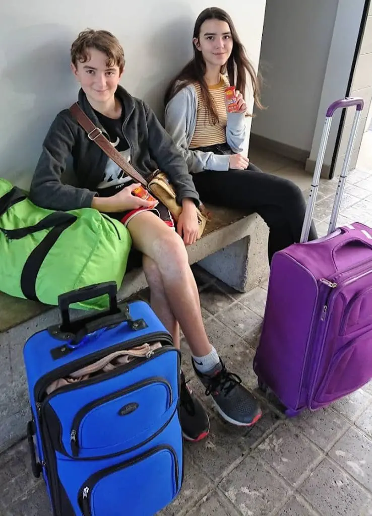 camp luggage