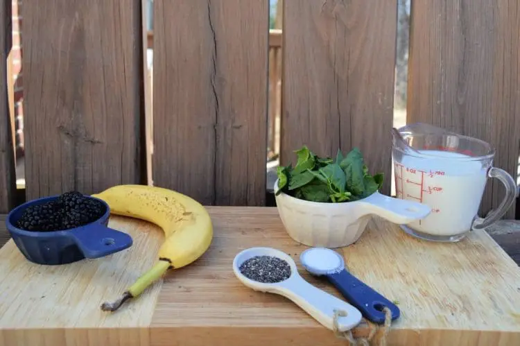 blackberry smoothie ingredients