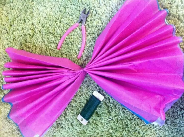 how to make tissue paper flowers