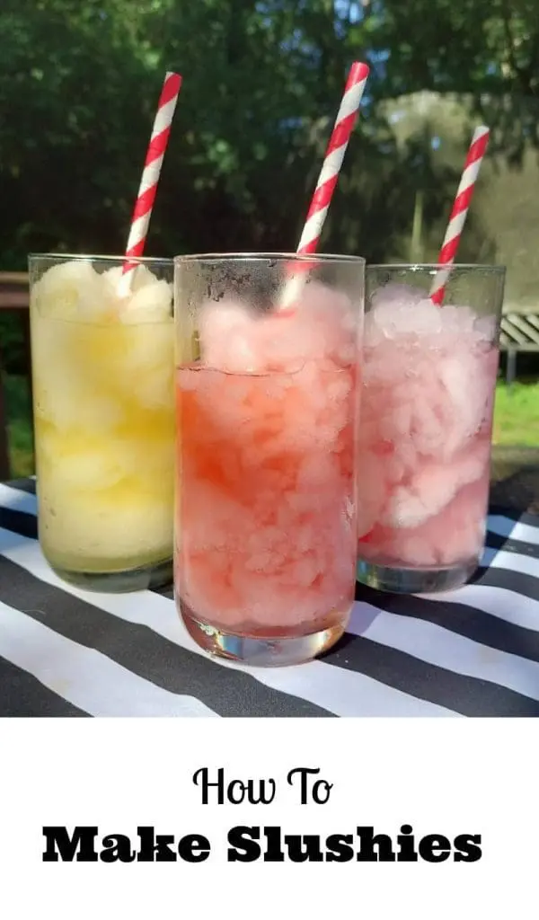 make slushie with blender