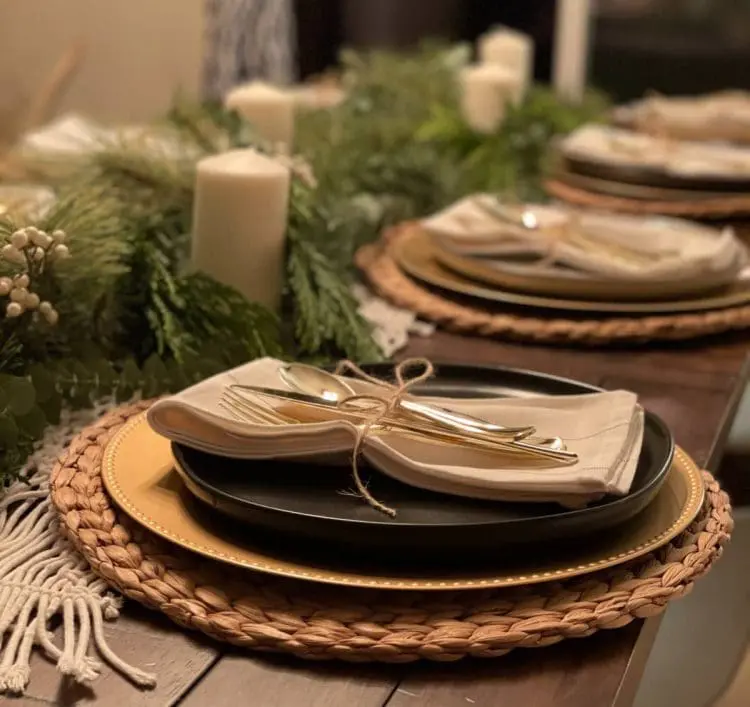 candles centerpiece