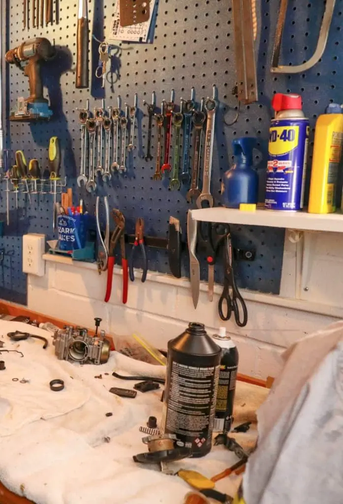garage wall organization