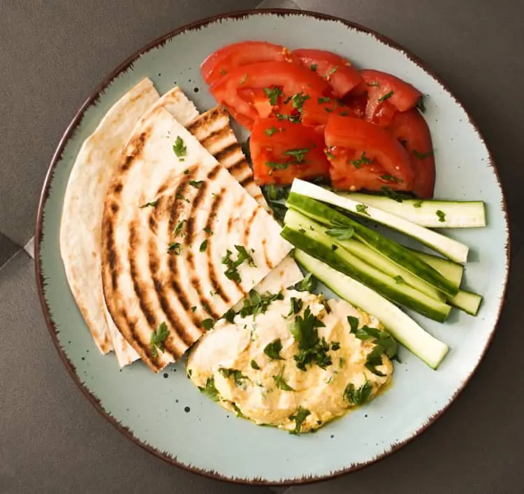 veggies and dip