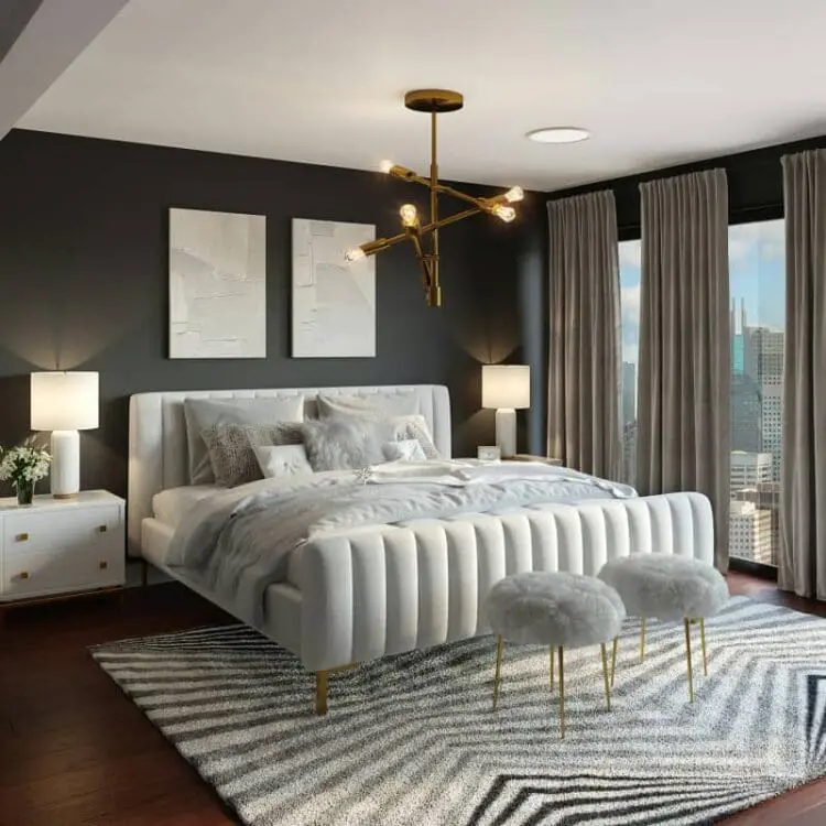 bedroom lighting