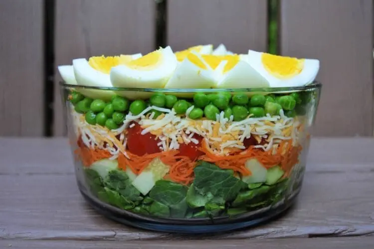 seven layer salad