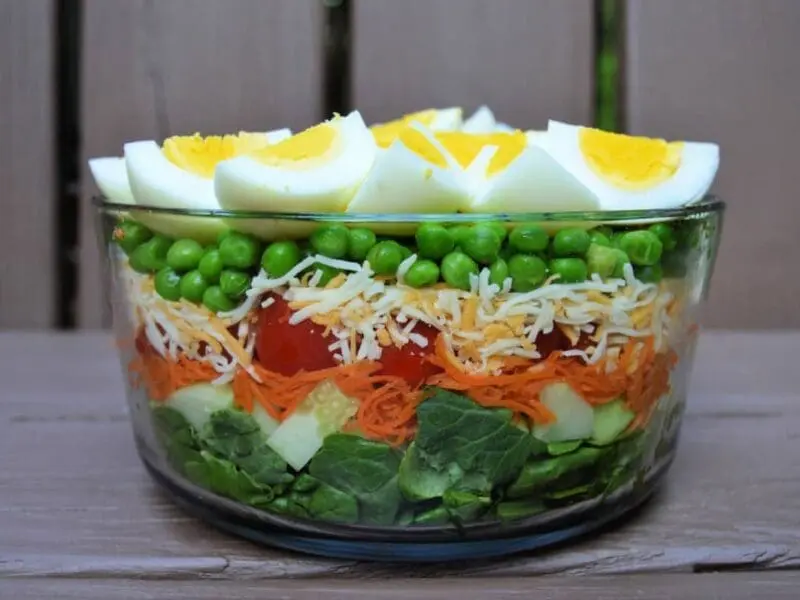 seven layer salad