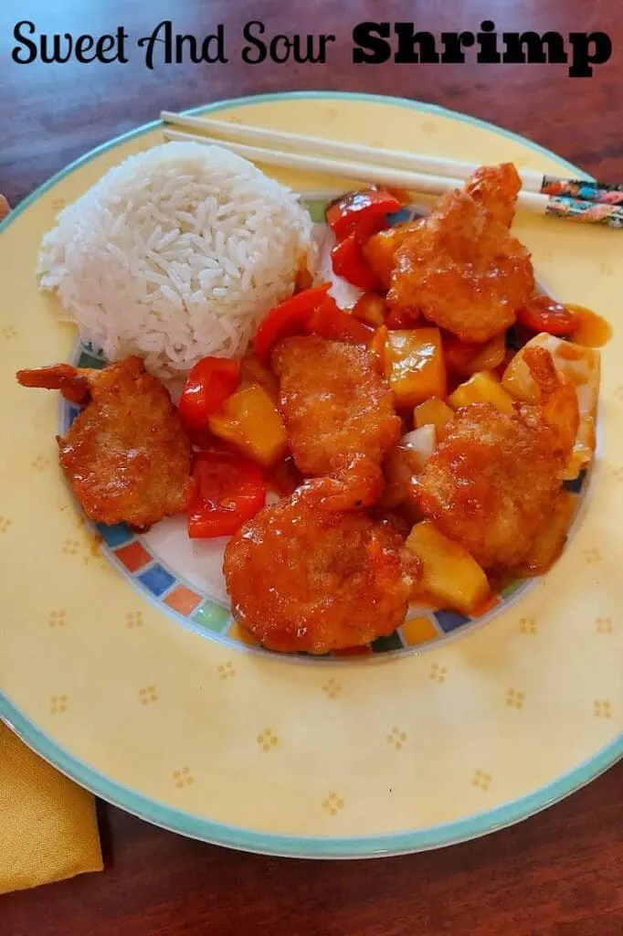 sweet and sour shrimp