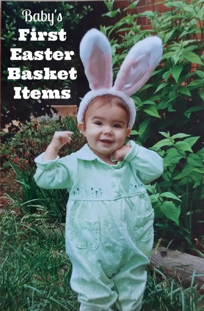 baby's first easter basket