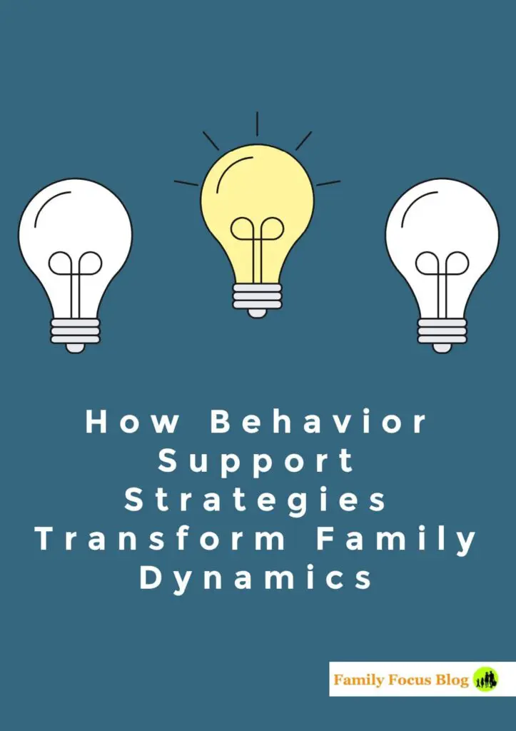 Behavior Support Strategies