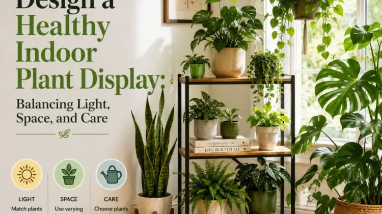 indoor plant display