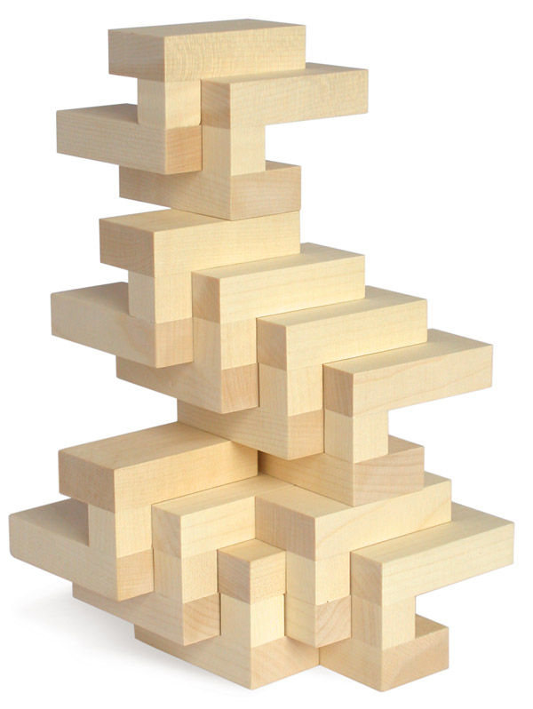 Groupius Wooden Building Blocks