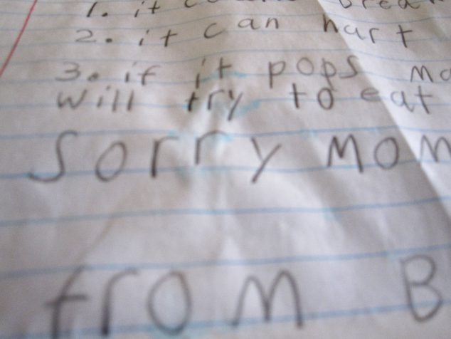 apology letter for kids