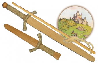wooden toy sword