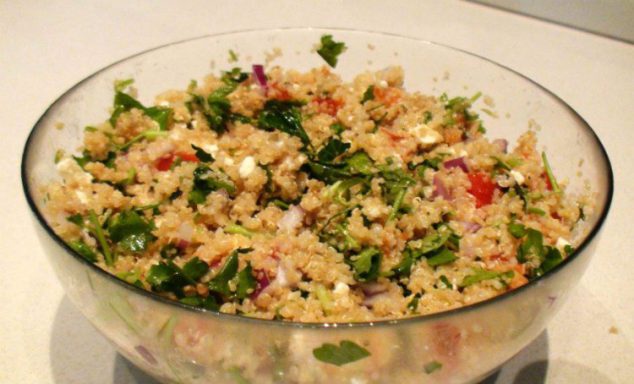 Homemade Quinoa Tabbouleh Recipe