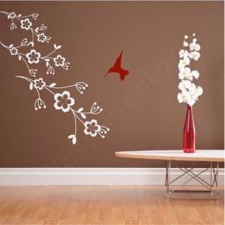 Hummingbird wall Vinyl Decal