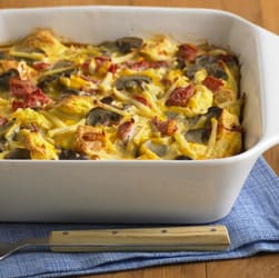 Tomato-Mushroom Strata 