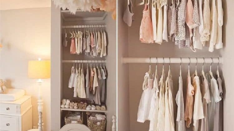 kids closet organization