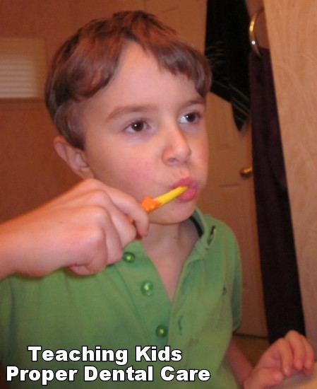 teaching kids good dental habits
