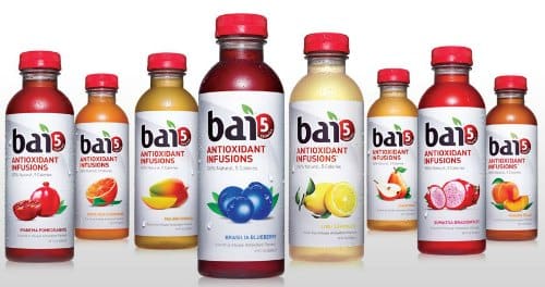 Bai5 antioxidant infusion drinks