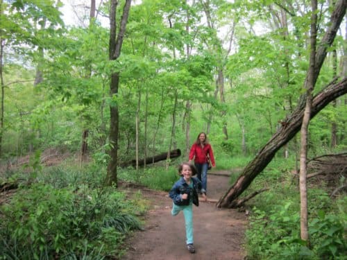 scavenger hike- summer family activities