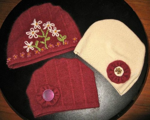 upcycled baby hats / Family Focus Blog