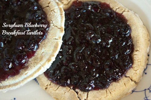 Sorghum Blueberry Breakfast Tartlets