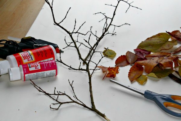 fall leaf project materials