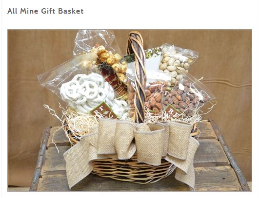 nut healthy gift basket