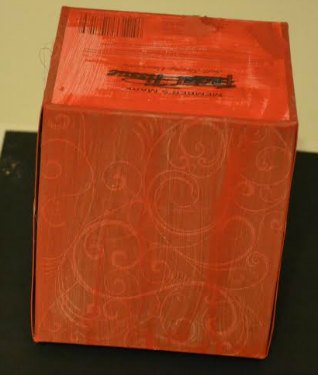 tissue box upcycle craft