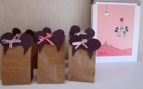Disney themed party favor bags