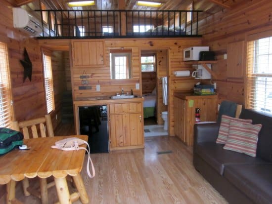 Townsend KOA cabin