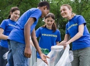 encourage volunteering