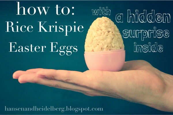 Rice Krispies Easter Eggs