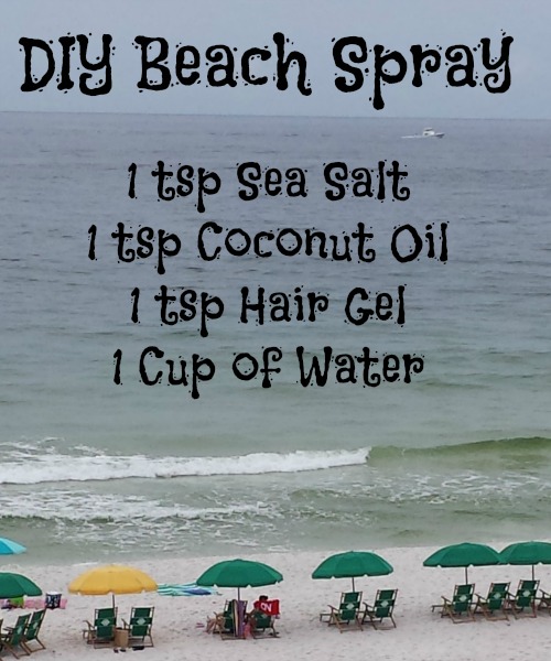 DIY Beach Spray Ingredients