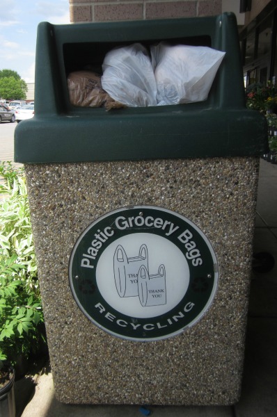 Recycle plastic bags