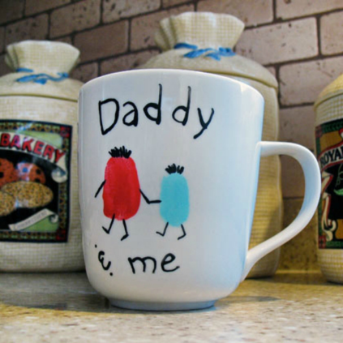 diy father's day coffee mug
