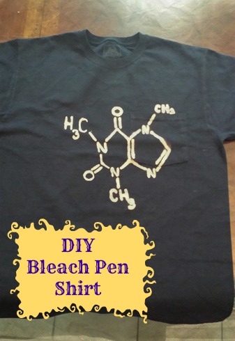 Bleach Pen T-Shirts - Sometimes Homemade