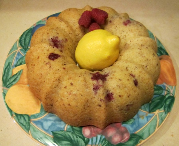 lemon raspberry bundt cake | Family Focus Blog