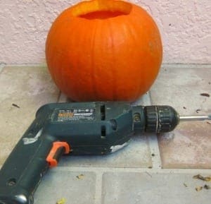 Pumpkin Carving With Drill Tutorial