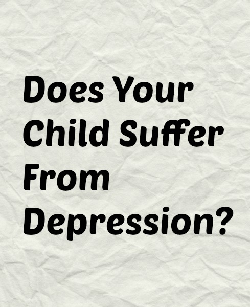 child with depression