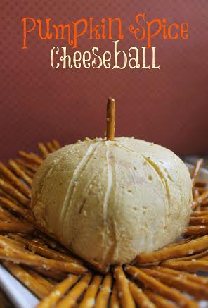 pumpkin spice cheeseball